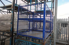 cages, waste collection